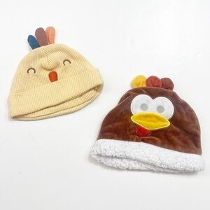 Turkey baby hats